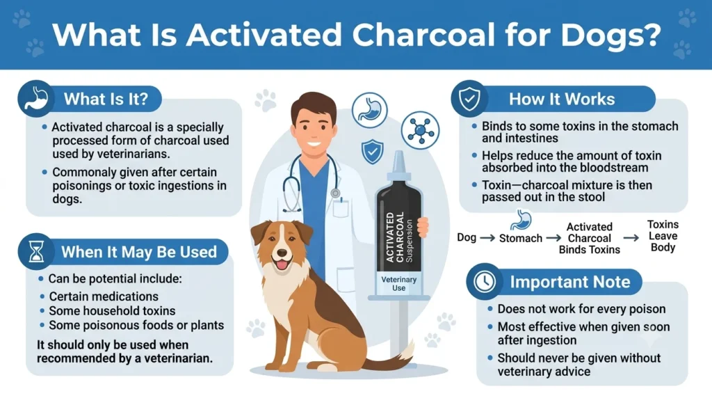 What Is Activated Charcoal Dosage for Dogs