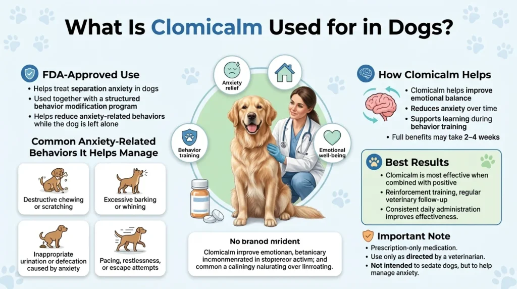What Is Clomicalm Used for in Dogs