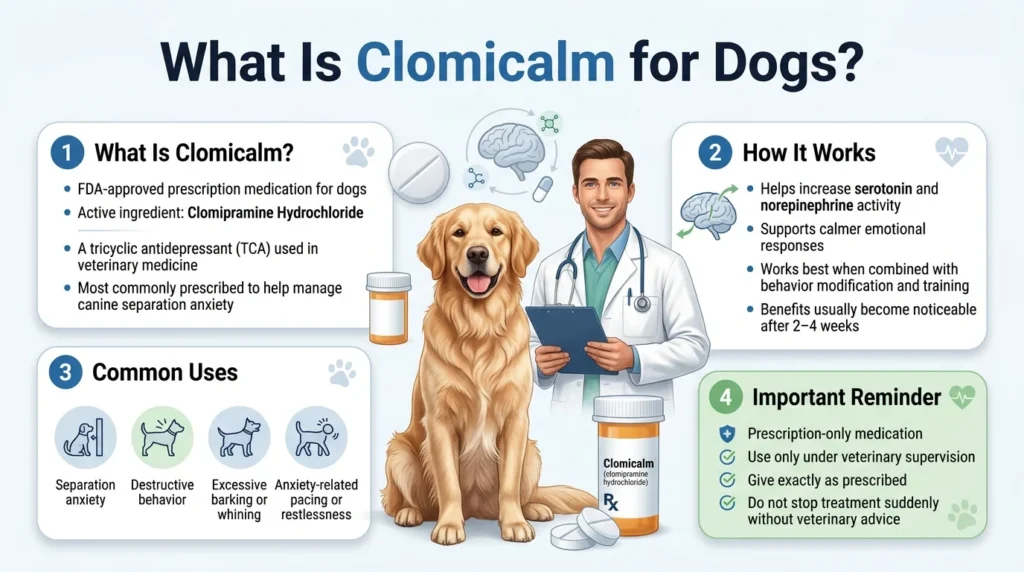 What Is Clomicalm Dosage for Dogs