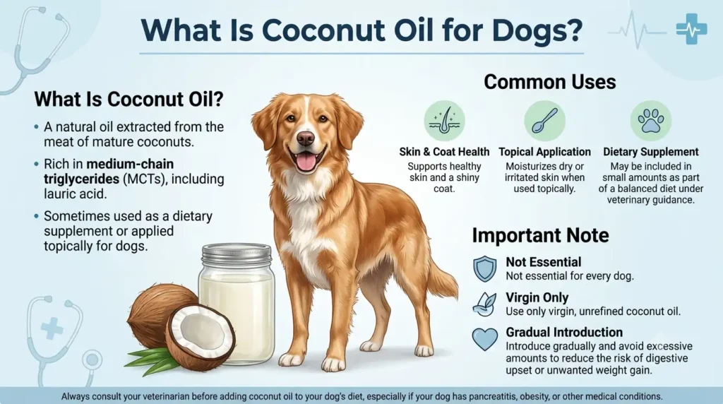 Coconut Oil Dosage for Dogs: Safe Guide & Calculator 1 What Is Coconut Oil Dosage For Dogs
