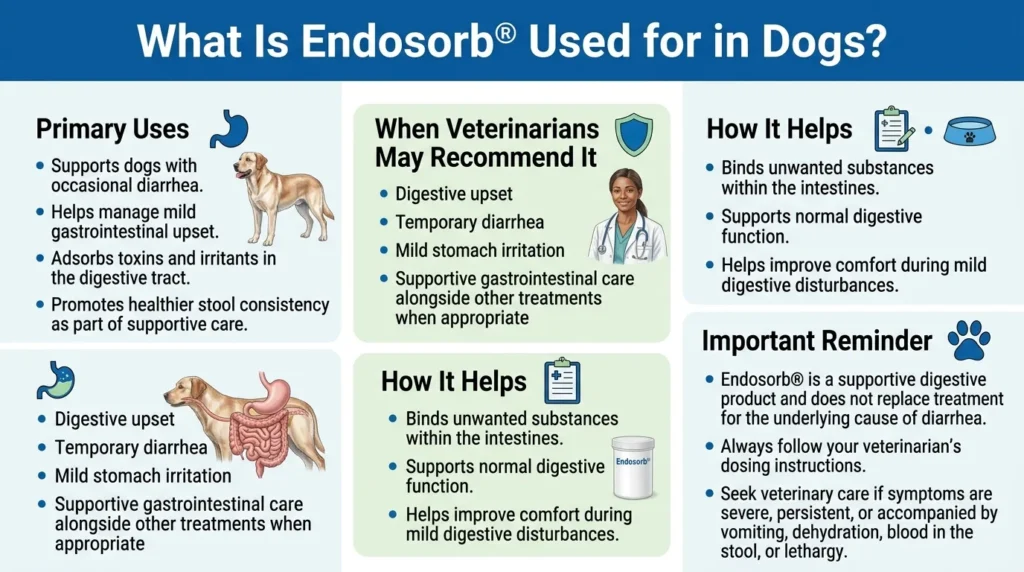What Is Endosorb Used for in Dogs