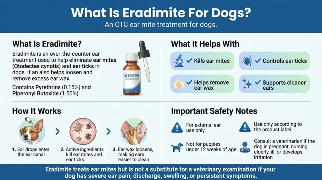 Eradimite Dosage For Dogs: Calculator, Chart & Safe Guide 1 What Is Eradimite Dosage For Dogs?