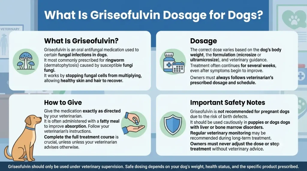 What Is Griseofulvin Dosage For Dogs