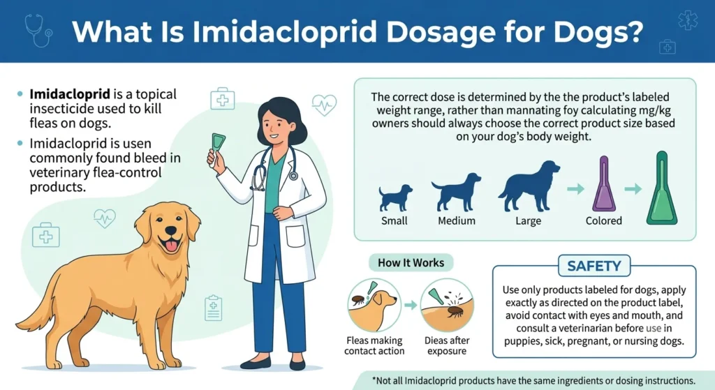 Imidacloprid Dosage For Dogs: Calculator & Safe Dosage Guide 1 What Is Imidacloprid Dosage For Dogs