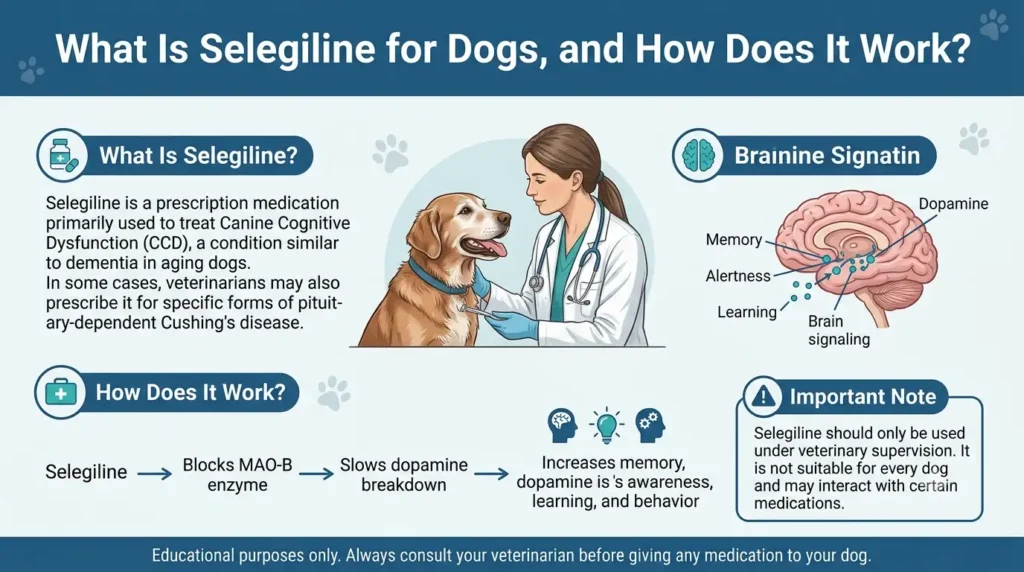 Selegiline Dosage For Dogs: Calculator, Chart & Safe Guide 1 What Is Selegiline, and How Does It Work