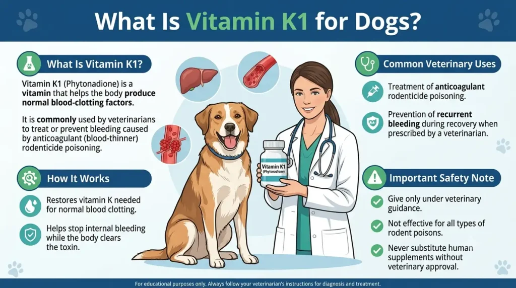 What Is Vitamin K1 for Dogs