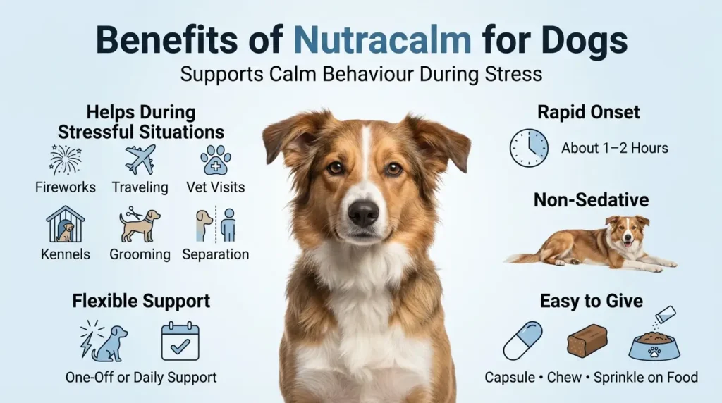 Benefits of Nutracalm for Dogs