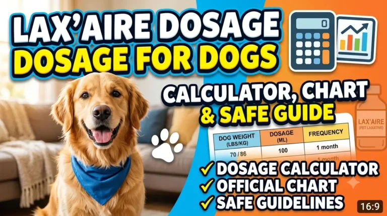 Lax'aire Dosage For Dogs: Calculator, Chart & Safe Guide 5 Lax'aire Dosage For Dogs