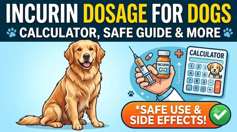 Incurin Dosage For Dogs: Calculator, Safe Guide & More 6 Incurin Dosage For Dogs