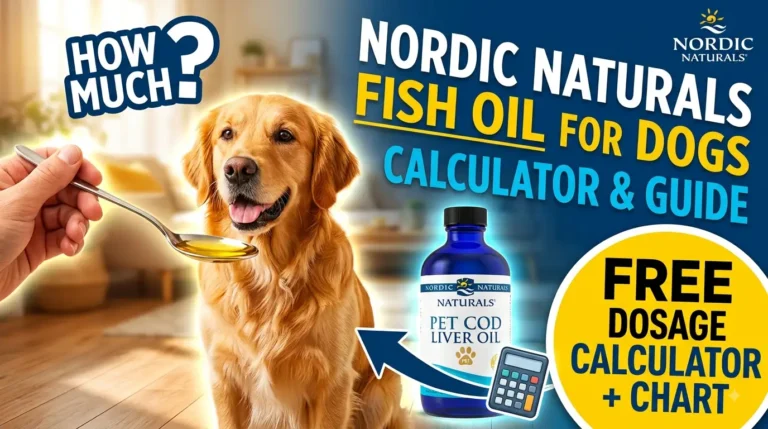 Nordic Naturals Fish Oil Dosage For Dogs