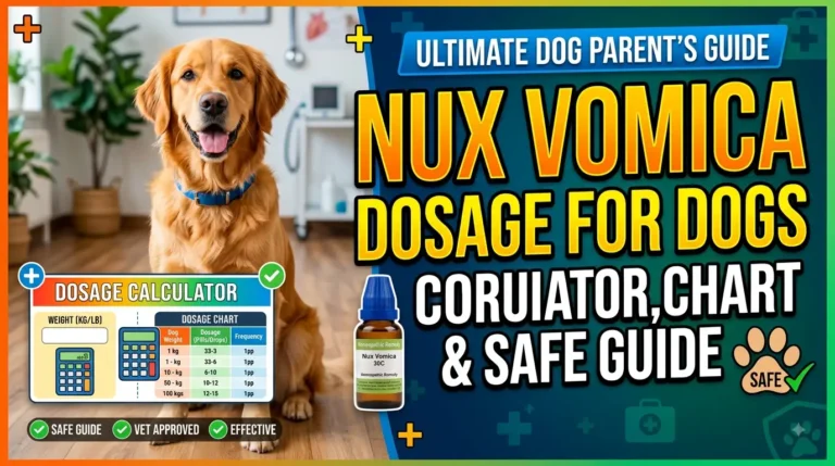 Nux Vomica Dosage For Dogs