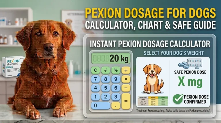 Pexion Dosage For Dogs: Calculator, Chart & Safe Guide 8 Pexion Dosage For Dogs