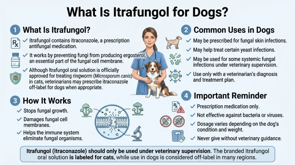 What Is Itrafungol dosage for Dogs