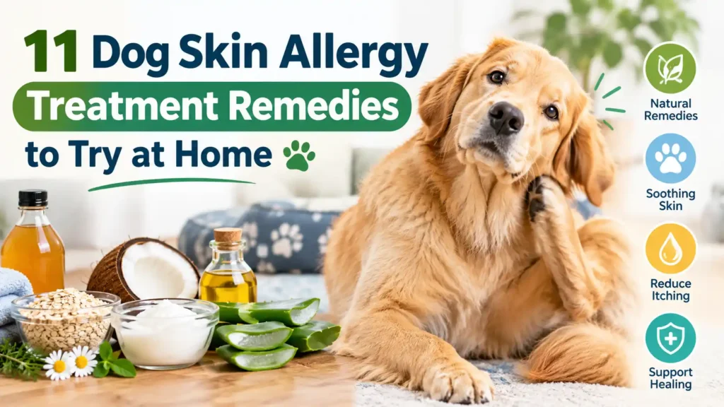 11 Dog Skin Allergy Treatment Remedies to Try at Home 4 11 Dog Skin Allergy Treatment Remedies to Try at Home