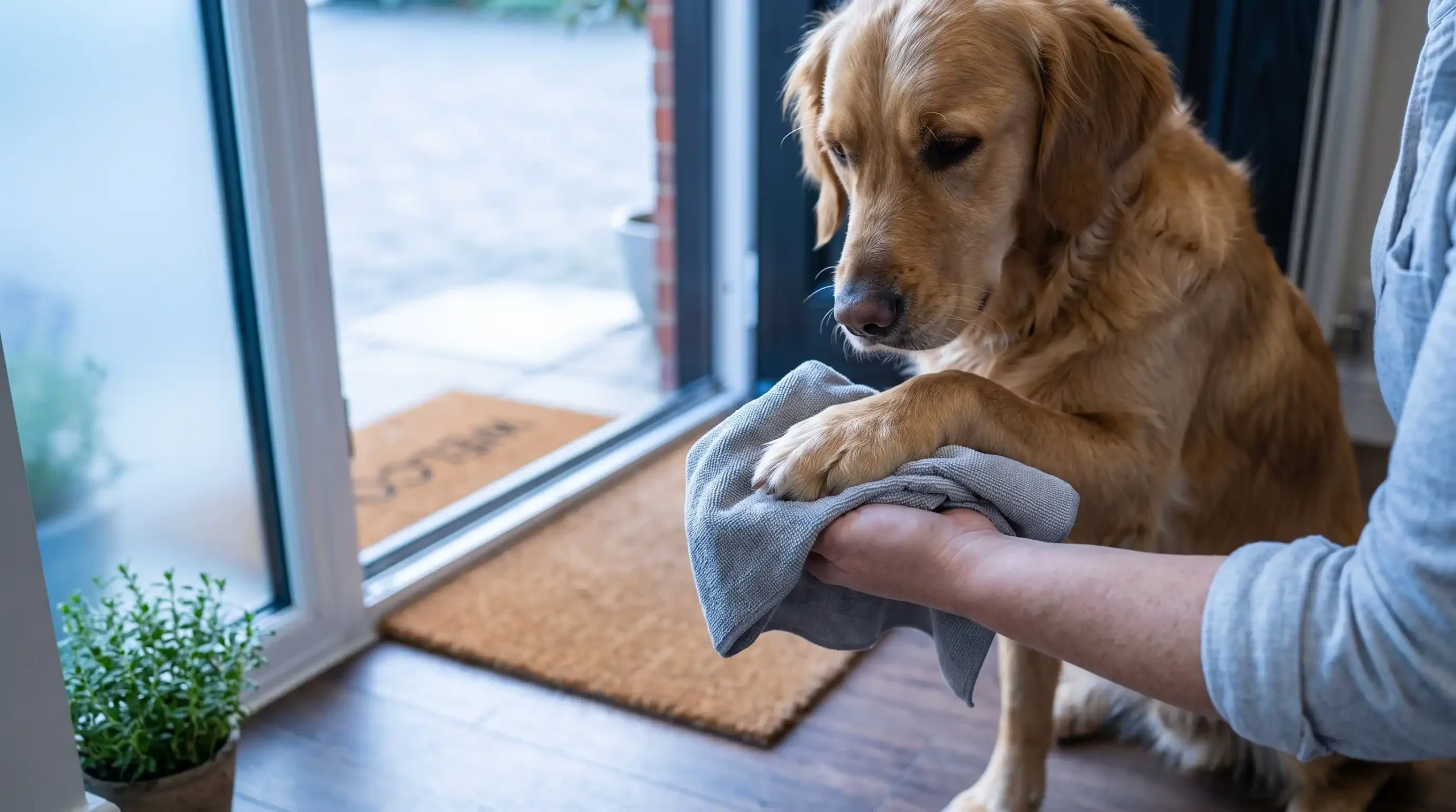 11 Dog Skin Allergy Treatment Remedies to Try at Home 11 Wipe Paws and Belly After Outdoor Walks